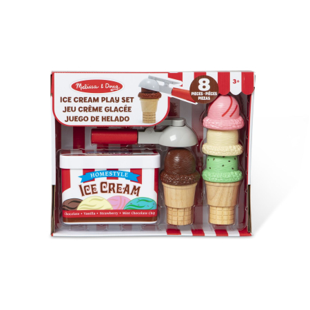 Jucarii - MELISSA AND DOUG SET DE JOACA MAGNETIC CORNETE CU INGHETATA