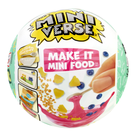 Papusi si accesorii - MGA’S MINIVERSE MINI FOOD CAFÉ S3 SET SURPRIZA