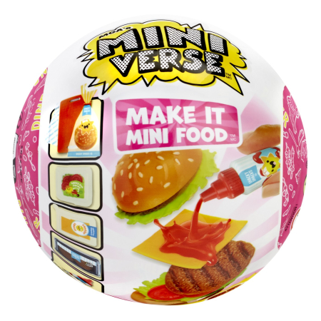 Papusi si accesorii - MGA’S MINIVERSE MINI FOOD DINER S3 SET SURPRIZA