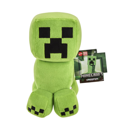 Figurine cu eroi si personaje - MINECRAFT FIGURINA DE PLUS CREEPER 20CM