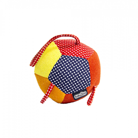Jucarii de plus - Mingie BabyJem Color din plus 12 cm