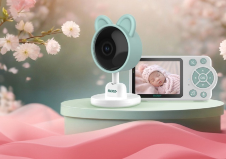 Siguranța bebelușului și copilului - Neno Bambino – monitor electronic pentru bebeluși cu receptor wireless
