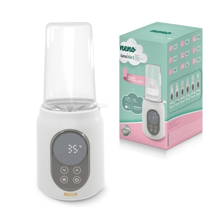 Accesorii hrănire bebeluși - Neno Luna – 6 în 1: încălzitor, sterilizator, functie dezghețare