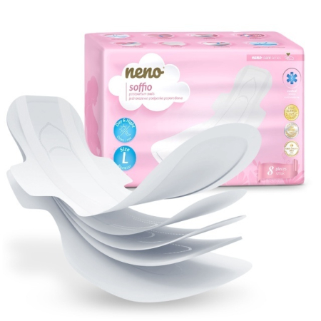 Articole pentru gravide - Neno Soffio – Absorbante postpartum de unică folosință, 8 buc.