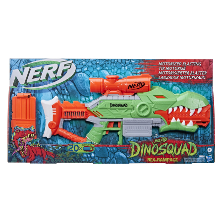 Pistoale si arme de jucarie - NERF BLASTER DINOSQUAD REX RAMPAGE