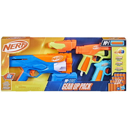 Pistoale si arme de jucarie - NERF BLASTER NERF N SERIES PACHET GEAR UP