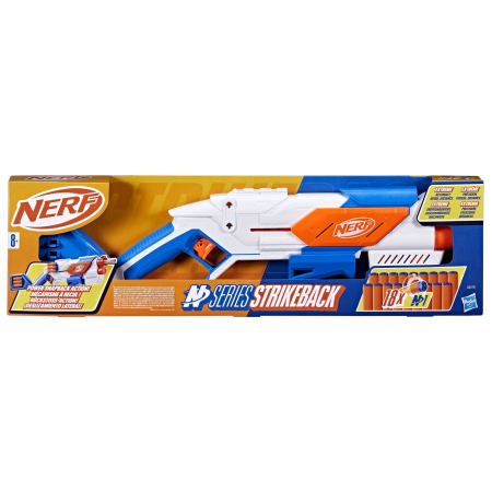 Pistoale si arme de jucarie - NERF BLASTER NERF N SERIES PACHET STRIKEBACK