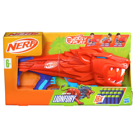 Pistoale si arme de jucarie - NERF BLASTER NERF WILD LIONFURY