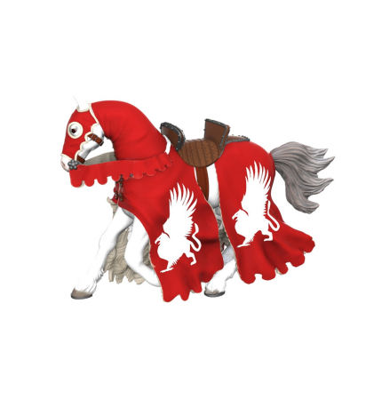 Jucarii - PAPO FIGURINA CAL CAVALERULUI MEDIEVAL GRIFON