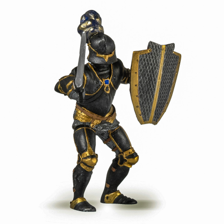 Figurine cu eroi si personaje - PAPO FIGURINA CAVALER IN ARMURA NEAGRA