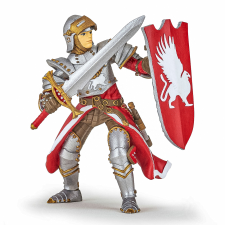 Figurine cu eroi si personaje - PAPO FIGURINA CAVALER MEDIEVAL GRIFON