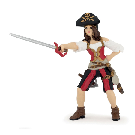 Jucarii - PAPO FIGURINA FEMEIE PIRAT BRUNETA