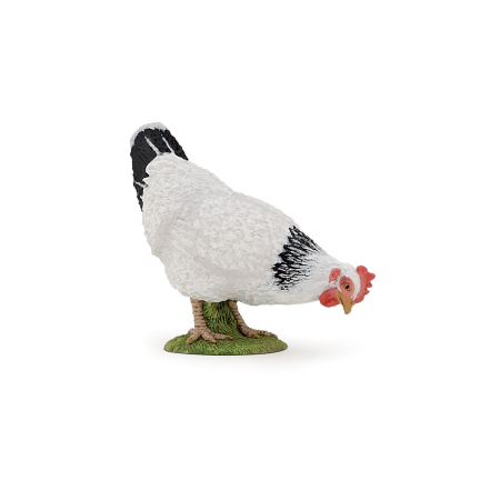 Jucarii - PAPO FIGURINA GAINA ALBA