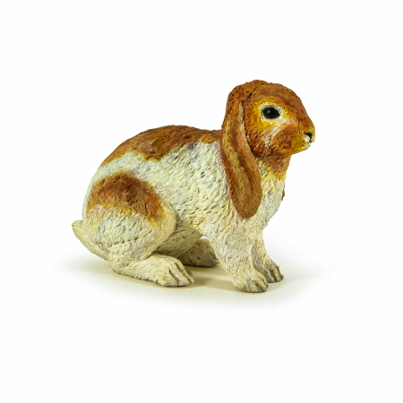Figurine cu eroi si personaje - PAPO FIGURINA IEPURE CU URECHI LASATE