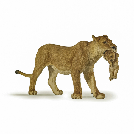 Jucarii - PAPO FIGURINA LEOAICA CU PUI