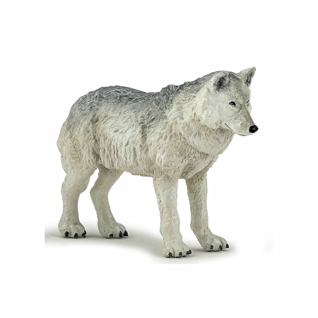 Jucarii - PAPO FIGURINA LUP POLAR