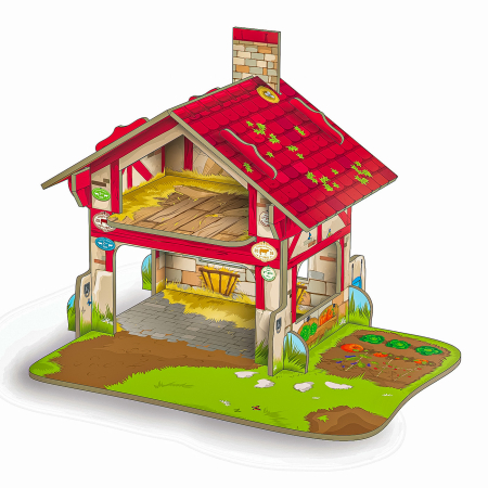 Figurine cu eroi si personaje - PAPO FIGURINA MINI FERMA