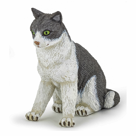Figurine cu eroi si personaje - PAPO FIGURINA PISICA SEZAND