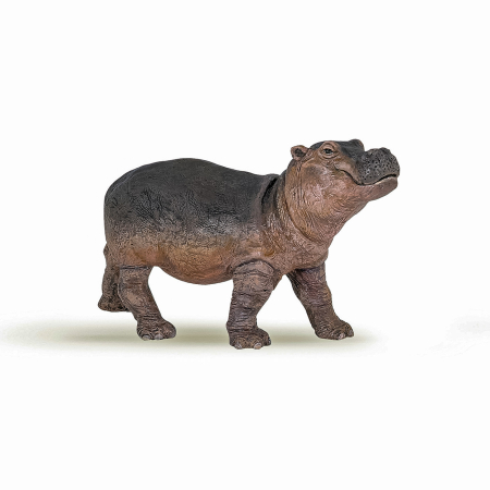 Figurine cu eroi si personaje - PAPO FIGURINA PUI DE HIPOPOTAM