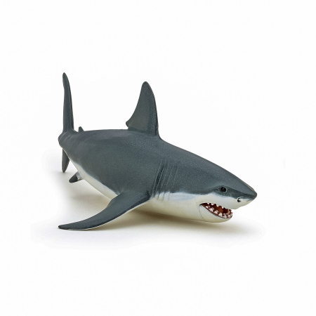 Figurine cu eroi si personaje - PAPO FIGURINA RECHIN ALB