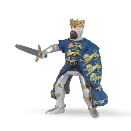 Jucarii - PAPO FIGURINA REGELE RICHARD ALBASTRU