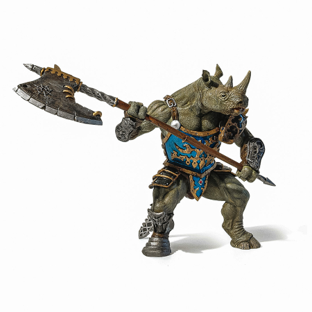 Figurine cu eroi si personaje - PAPO FIGURINA RINOCER MUTANT