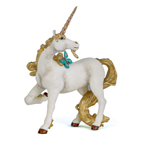 Figurine cu eroi si personaje - PAPO FIGURINA UNICORNUL AURIU