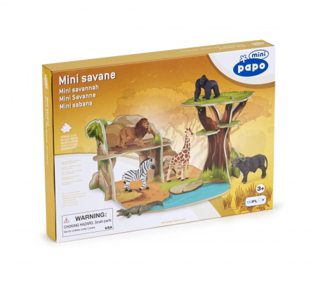 Jucarii - PAPO MINI DISPLAY SAVANA