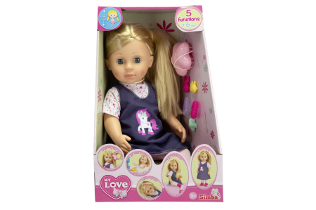 Jucarii - PAPUSA MY LOVE INTERACTIVA CU ACCESORII 43CM