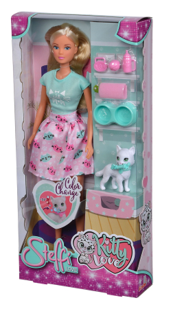 Papusi si accesorii - PAPUSA STEFFI LOVE KITTY LOVE