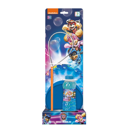 Jucarii de exterior si gradina - PATRULA CATELUSILOR MIGHTY HEROES BALOANE DE SAPUN MEGA BUBBLES 450ML