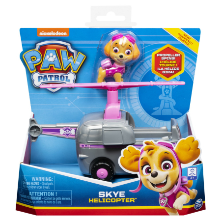 Jucarii - PATRULA CATELUSILOR VEHICULE CU FIGURINA SKYE