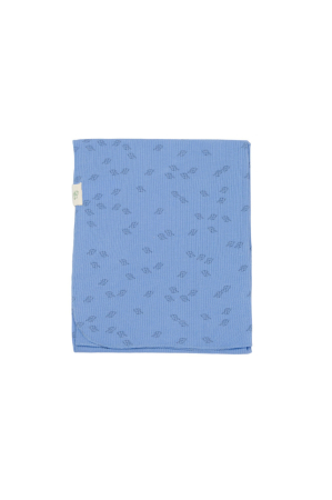 Camera bebelușului - Paturica Printed, BabyCosy, 50% modal+50% bumbac, Lavanda, 85X85 cm