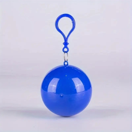 Alte accesorii copii - Pelerina de ploaie in bila breloc(Albastru)