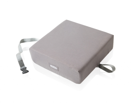 Accesorii hrănire bebeluși - Pernuta inaltator 32x32 cm pentru scaun de masa, BabyJem, Antracit