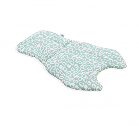 Accesorii hrănire bebeluși - Pernuta pentru scaunul de masa sau baie, BabyJem, 26x40 cm (Culoare: Gri)