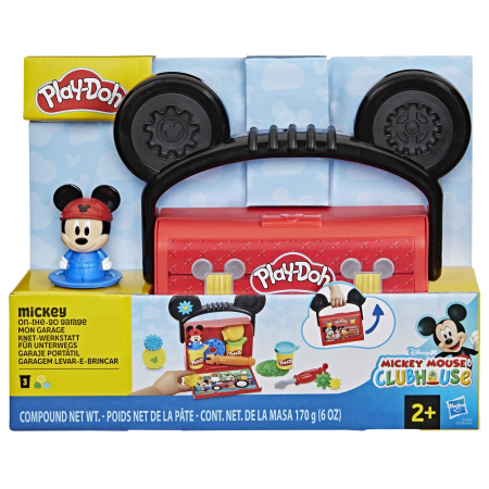 Jucării creative și jocuri de rol - PLAY DOH DISNEY JR CLUBUL LUI MICKEY MOUSE SET LA GARAJ