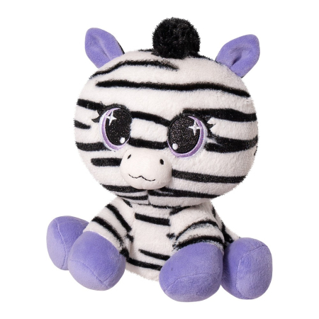 Jucarii de plus - PLUS PISICA IMPRIMEU ZEBRA MOV LULA 25CM