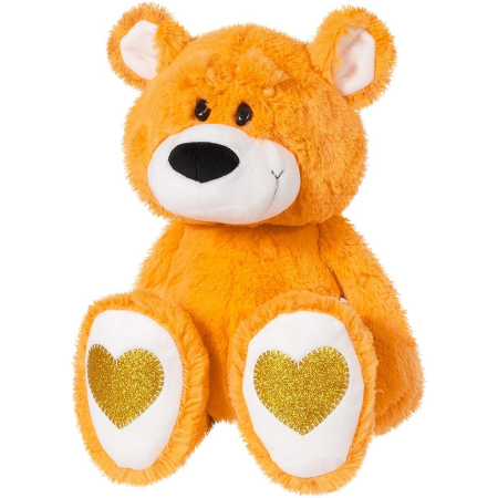 Jucarii de plus - PLUS URSULET ANDRY PORTOCALIU 45CM