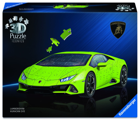 Puzzle - PUZZLE 3D ICONICS LAMBORGHINI HURACAN EVO VERDE