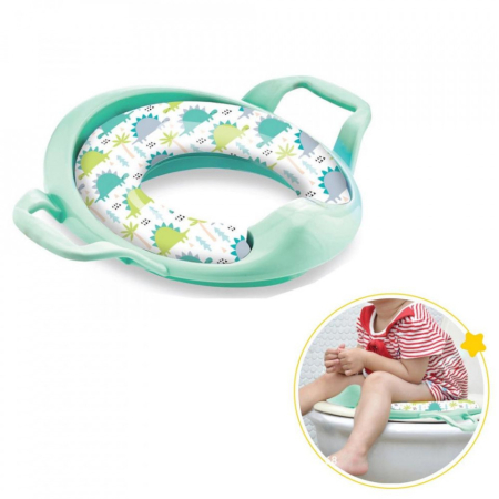 Olițe și reductoare - Reductor moale pentru toaleta BabyJem (Culoare: Roz)