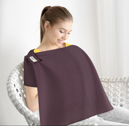 Accesorii hrănire bebeluși - Sal pentru alaptare BabyJem Nursing (Culoare: Gri)