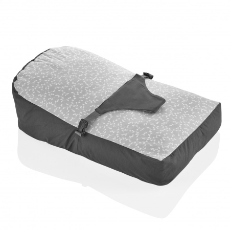 Camera bebelușului - Saltea anti-alunecare BabyJem cu ham pentru bebelusi (Culoare: Gri)