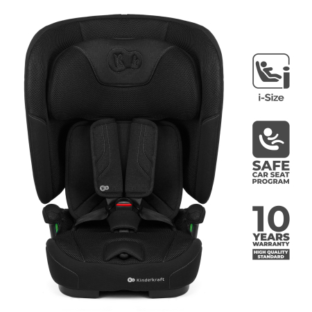 Scaune Auto - SCAUN AUTO KINDERKRAFT FIX2GO 76-150 CM, BLACK