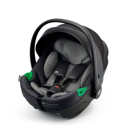 Scaune Auto - SCOICA AUTO KINDERKRAFT I-CARE I-SIZE 40-87 CM, RWF, COOL GREY