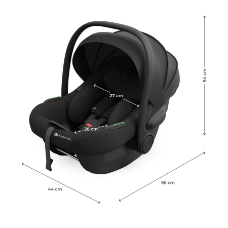 Scaune Auto - SCOICA AUTO KINDERKRAFT I-LITE 40-87 CM, BLACK