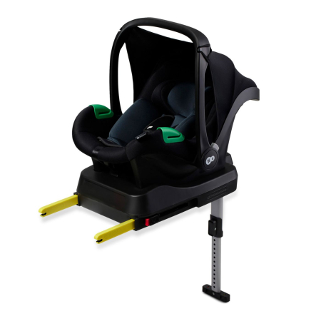 Scaune Auto - SCOICA AUTO KINDERKRAFT MINK PRO I-SIZE 40-75 CM + BAZA ZESTAW BLACK