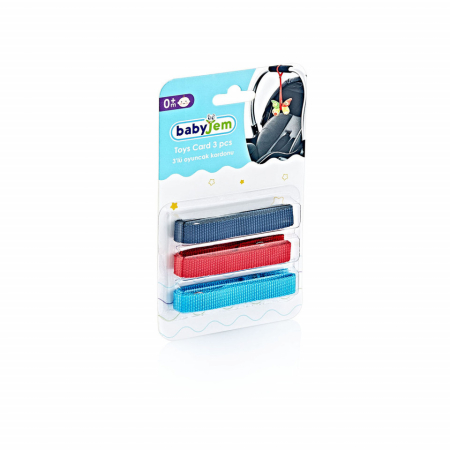 Carucioare - Set 3 panglici pentru agatat jucarii BabyJem