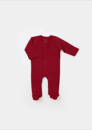 Haine copii - Set de 10 piese pentru nou nascut - 100% bumbac organic - Rosu, BabyCosy