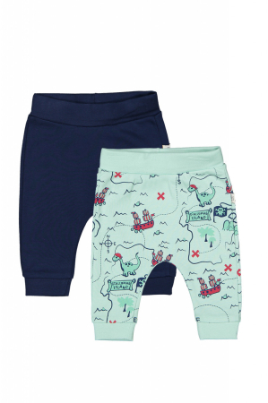 Seturi și compleuri copii - Set de 2 perechi de pantaloni Dino pentru bebelusi, Tongs baby